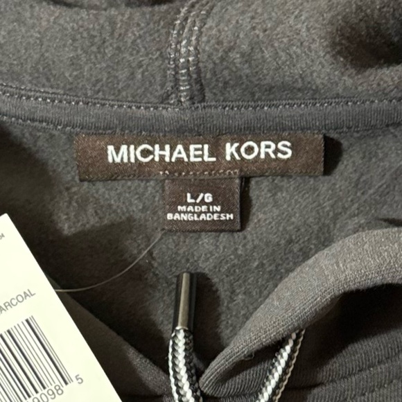 Michael Kors Charcoal Gray Pullover Hoodie in Size Large - Picture 5 of 7